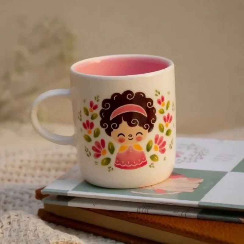 ماگ مدل هایدی و گل