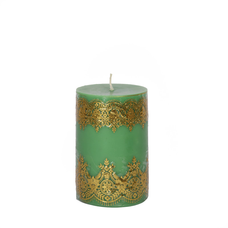 شمع طرح استوانه مجموعه سه عددی