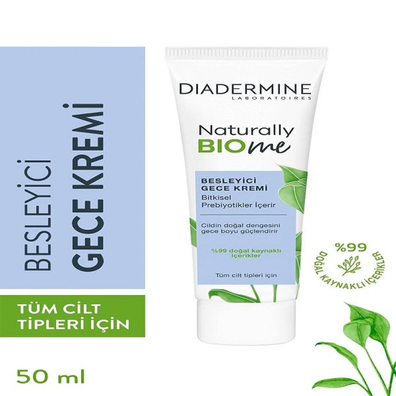 کرم جوان کننده دیادرماین مدل NATURALLY BIO ME حجم 50 میلی لیتر