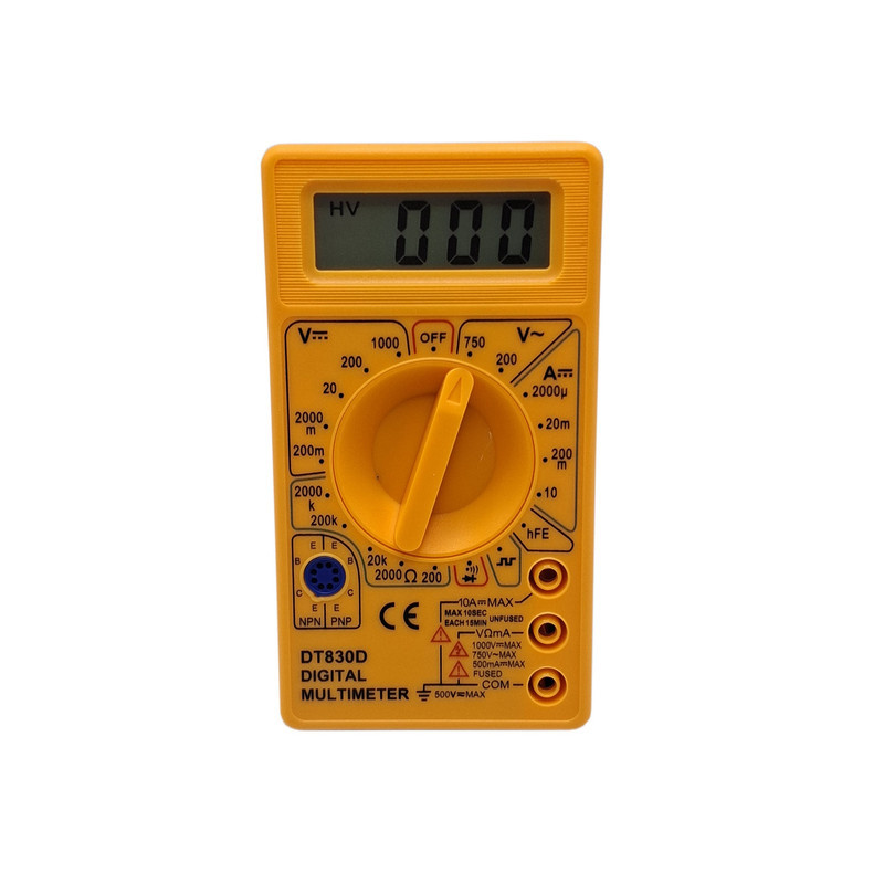 مولتی متر دیجیتال 10 آمپر باس مدل DT830D