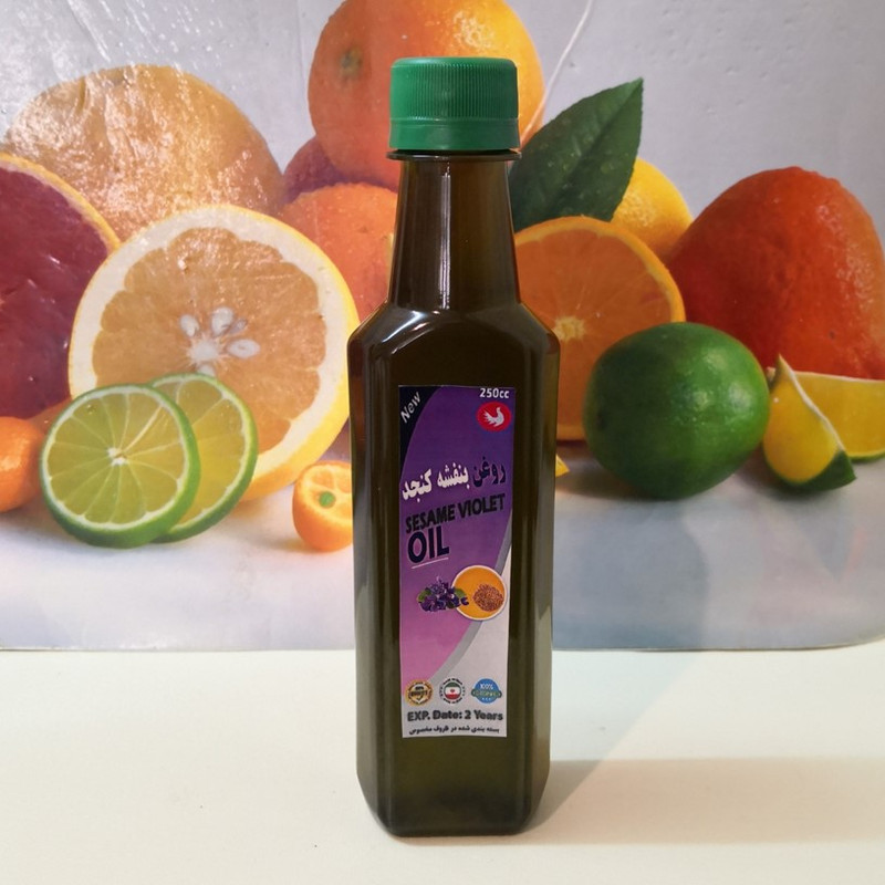 روغن بنفشه کنجد  پامکا مدل پایه حجم 250 میلی لیتر