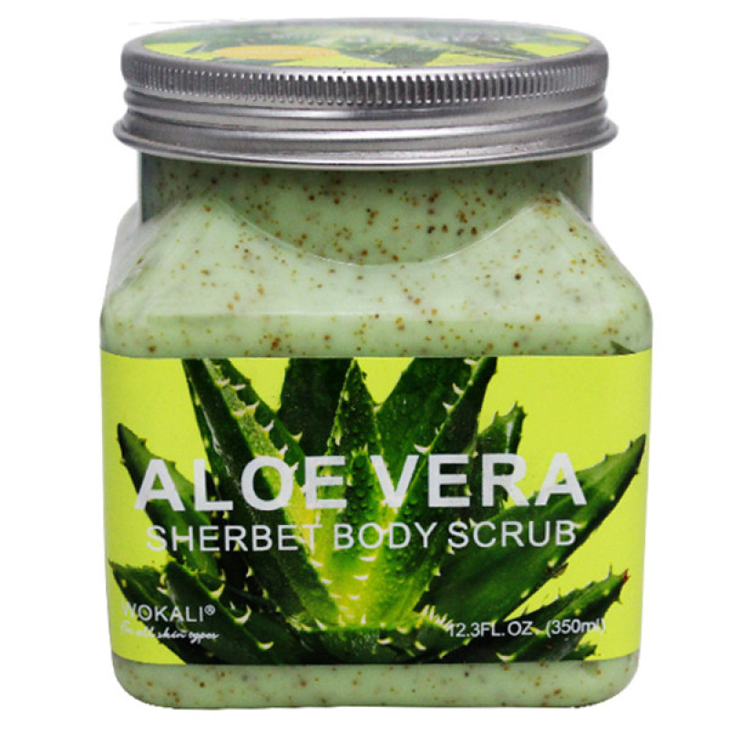 اسکراب لایه بردار پوست وکالی مدل Aloevera حجم 350 میلی لیتر