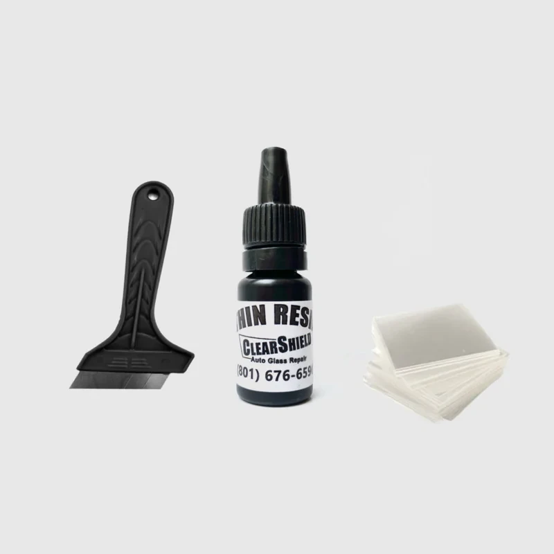 کیت ترمیم شیشه اتومبیل کلرشیلد مدل ThinResin حجم 5 میلی لیتر