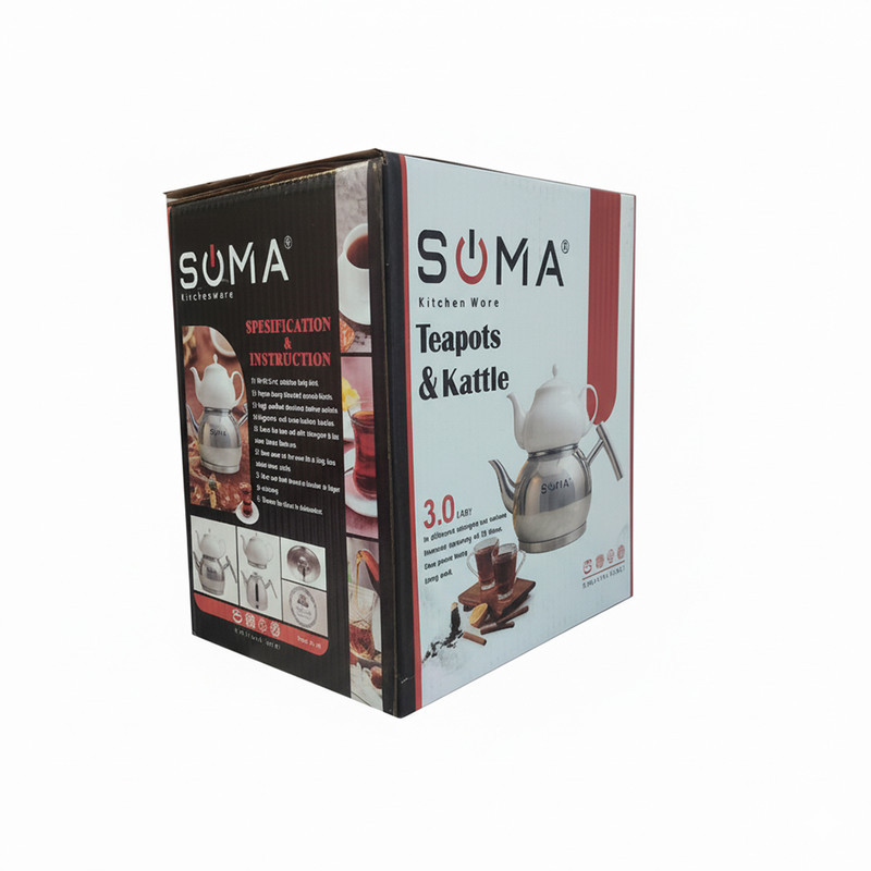 ست کتری و قوری سوما مدل so-304 گنجایش کتری 25 لیتر گنجایش قوری 15 لیتر