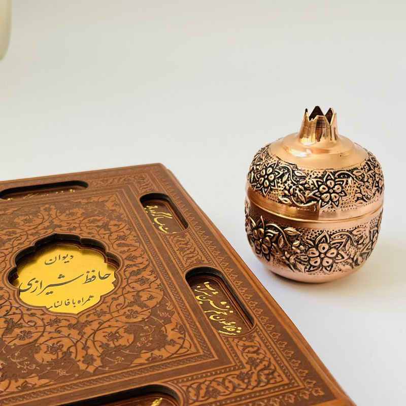 قندان مسی مدل انار کد ZH416.1