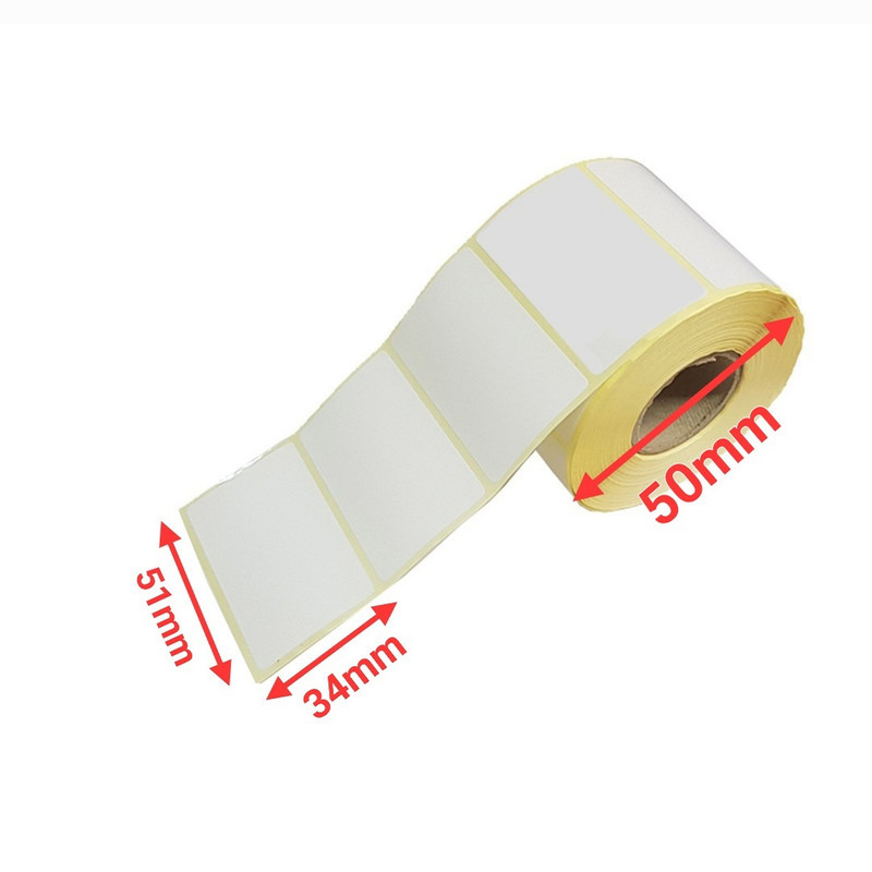 برچسب پرینتر لیبل زن حرارتی مدل W3451 بسته 5 عددی