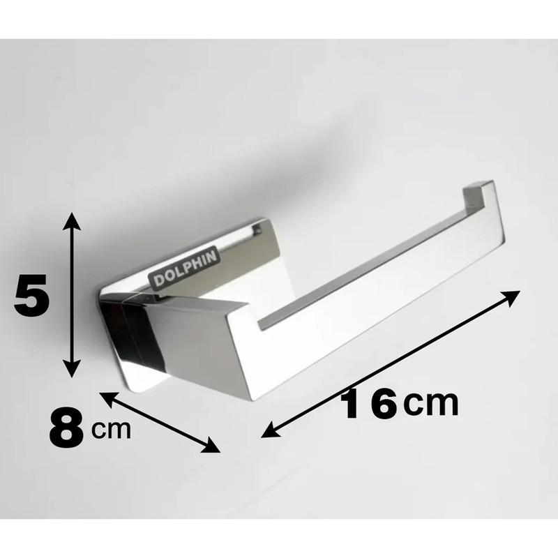 پایه رول دستمال کاغذی دلفین مدل چسبی رول کوتاه کد Or-k
