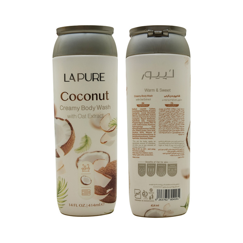 شامپو بدن لپیور مدل Coconut حجم 414 میلی لیتر مجموعه 2 عددی