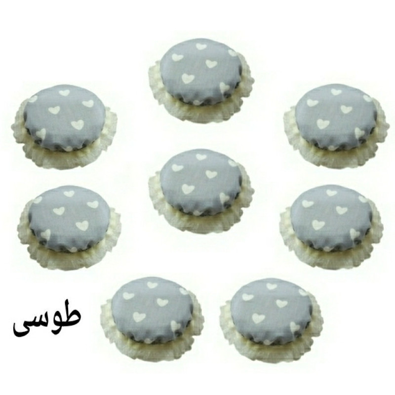 دستگیره اجاق گاز مدل قلبی کد 145 بسته 8 عددی