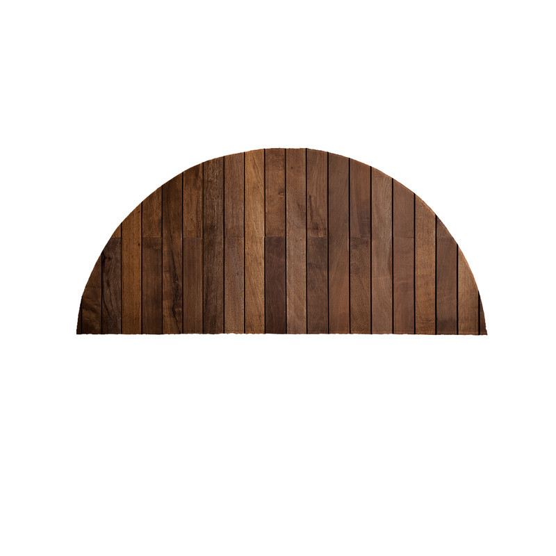 پادری مدل نیم دایره طرح کلاسیک کد 5265 سایز 90×45 سانتی متر