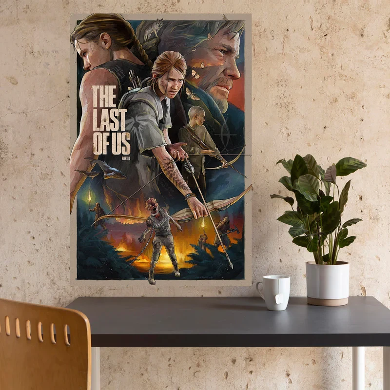 تابلو مدل گیمینگ لست اف اس last of us 2 کد 1269