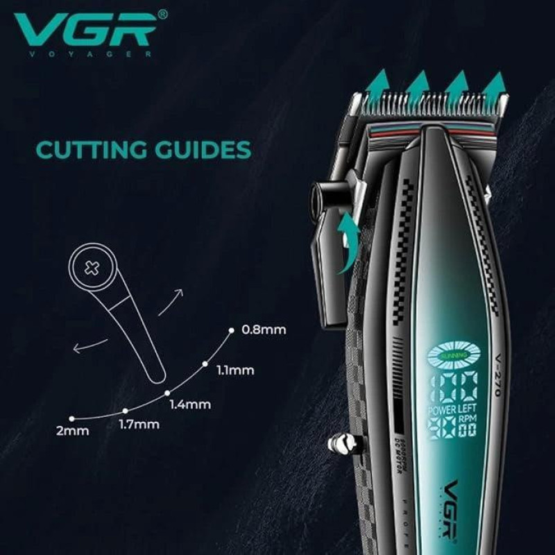ماشین اصلاح موی سر و صورت وی جی ار مدل v-270