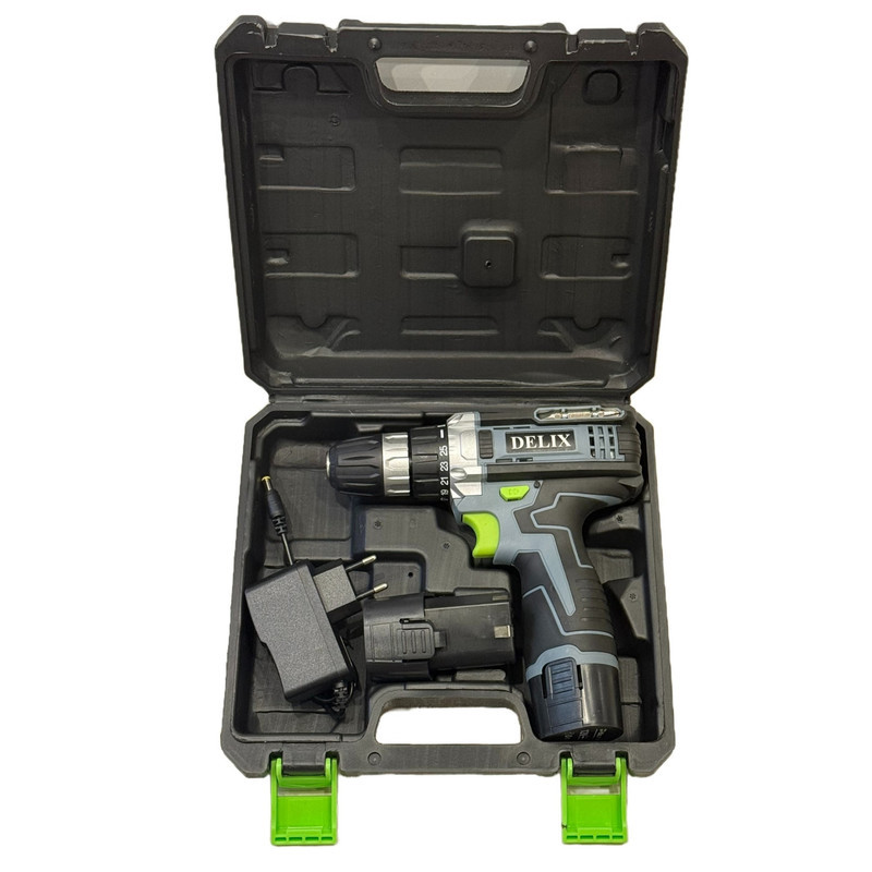 دریل پیچ گوشتی شارژی 18 ولت دلیکس کد PLT18V