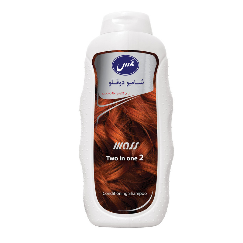 شامپو مو مَس مدل دوقلو وزن 400 گرم
