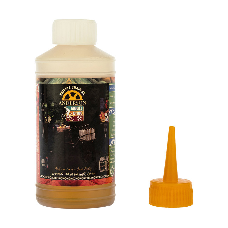 روغن زنجیر دوچرخه اندرسون مدل D400 حجم 80 میلی لیتر بسته 3 عددی