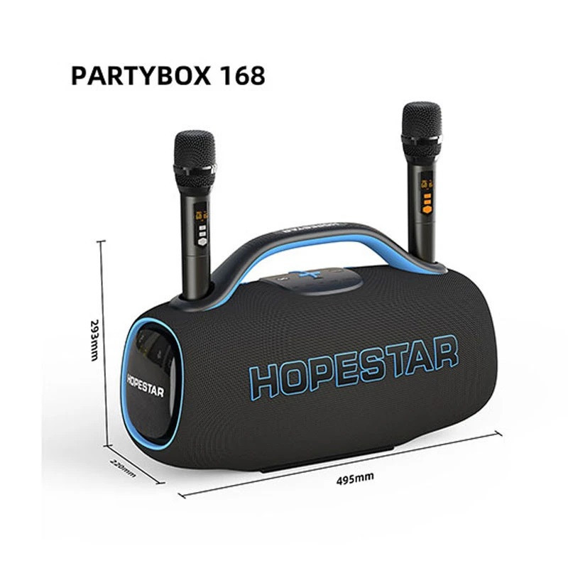 اسپیکر بلوتوثی قابل حمل هوپ استار مدل PARTYBOX 168