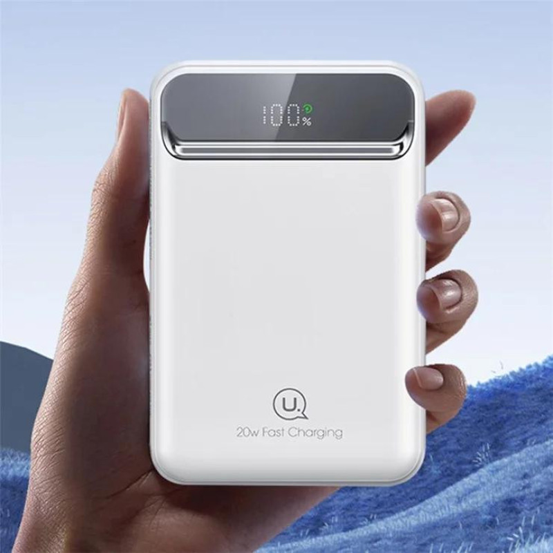 پاوربانک یوسمز مدل US-CD214-22.5W ظرفیت 10000 میلی آمپر ساعت