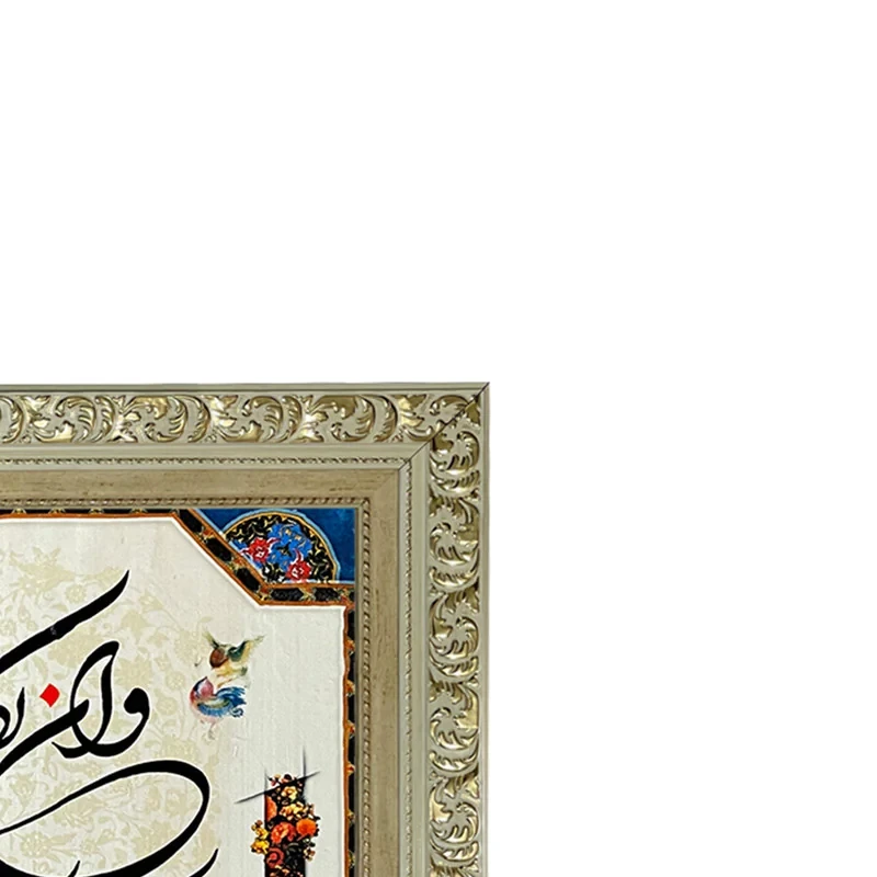 تابلو فرش ماشینی طرح دستبافت مدل وان یکاد کد 7576