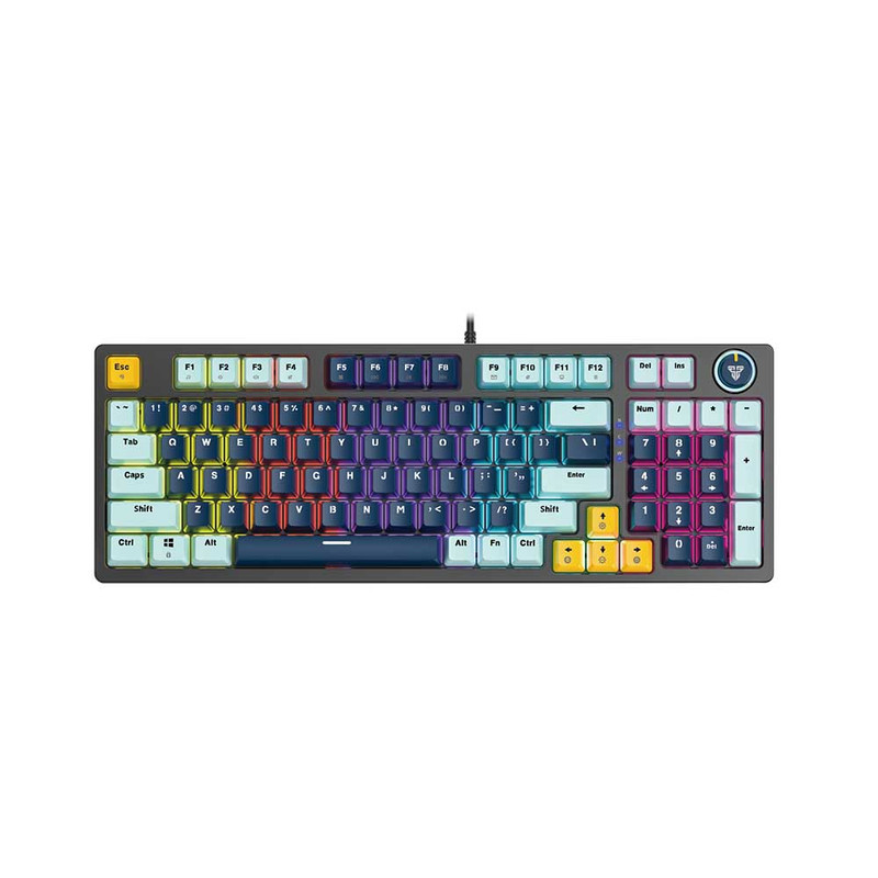 کیبورد گیمینگ فنتک مدل ATOM96 MK890v2REDSWITCH