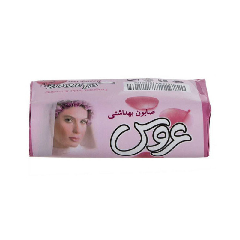 صابون شستشو عروس مدل AB وزن 75 گرم مجموعه 2 عددی