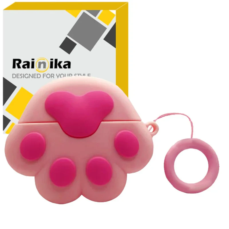 کاور رینیکا مدل Galaxy 3Pro Paw مناسب برای کیس هدفون سامسونگ Galaxy Buds 3  Buds 3 Pro (2024)  Buds 3 Fe (2025)