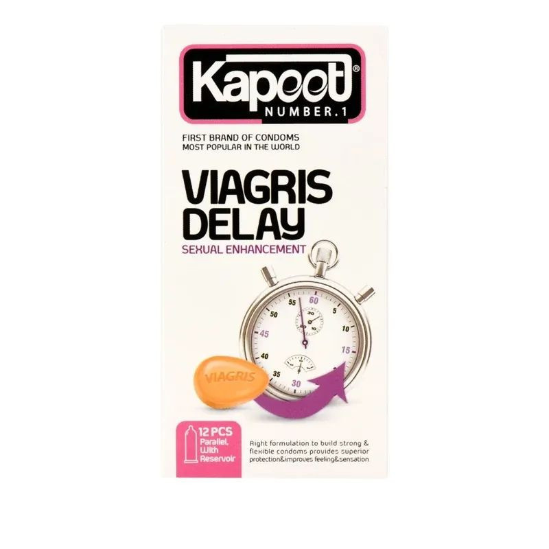 کاندوم تاخیری کاپوت مدل NON-STOP بسته 10 عددی به همراه کاندوم تاخیری کاپوت مدل Viagris Delay بسته 12 عددی