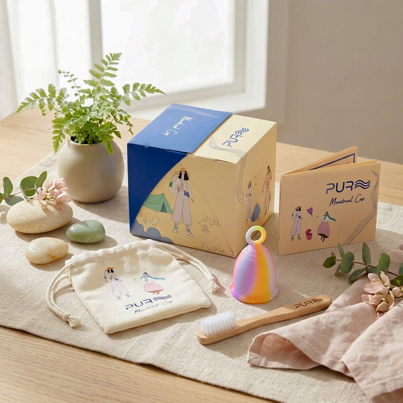 کاپ قاعدگی پیور مدل حلقه ای سایز 2