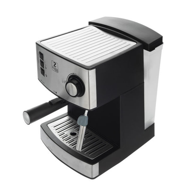 اسپرسوساز 1600 میلی‌لیتری زیگما مدل RH222، با مصرف پودر قهوه، مناسب تهیه اسپرسو، کافه لاته، موکا و کاپوچینو، دارای 2 عدد نازل قهوه، تنظیم میزان بخاردهی