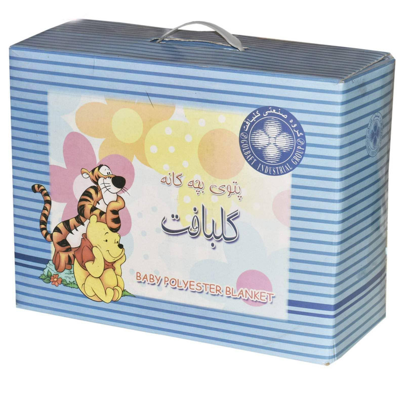 پتوی گلبافت کد 430 سایز 110x160 سانتی متر