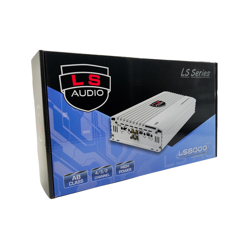 آمپلی فایر خودرو 4 کانال ال اس آدیو مدل LS8000