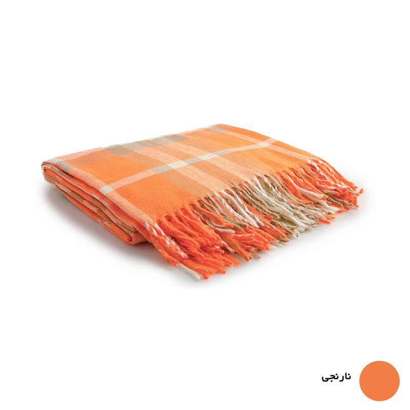 پتو مسافرتی 1 نفره سیمین پتو مدل هلیا سایز 220x150x0.2 سانتی‌متر