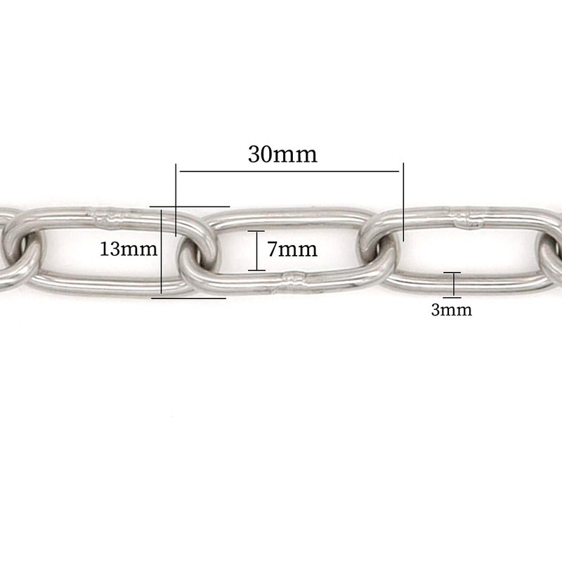 زنجیر گالوانیزه مدل 3mm طول 3 متر