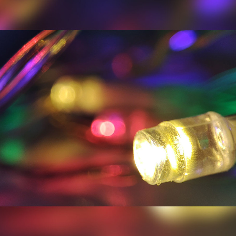 ریسه ال ای دی مدل سوزنی USB-RGB طول 3 متر