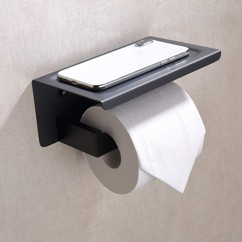 پایه رول دستمال کاغذی مدل صفحه دار استیل کد AK14