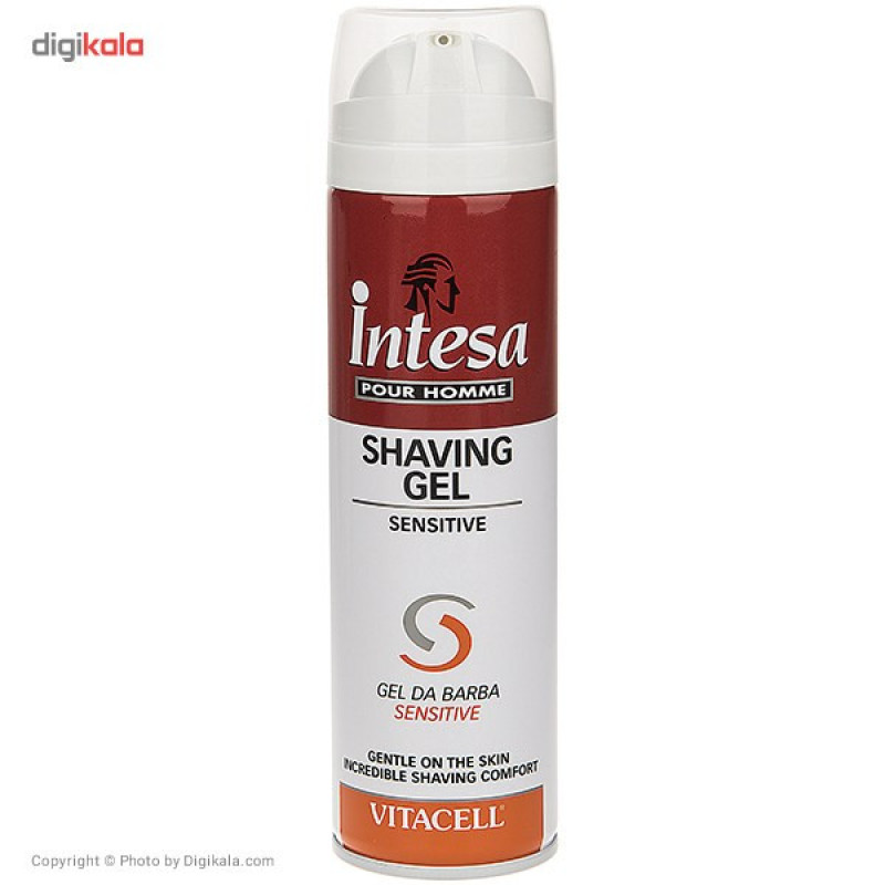 ژل اصلاح مردانه اینتسا مدل Vitacell حجم 200 میلی لیتر