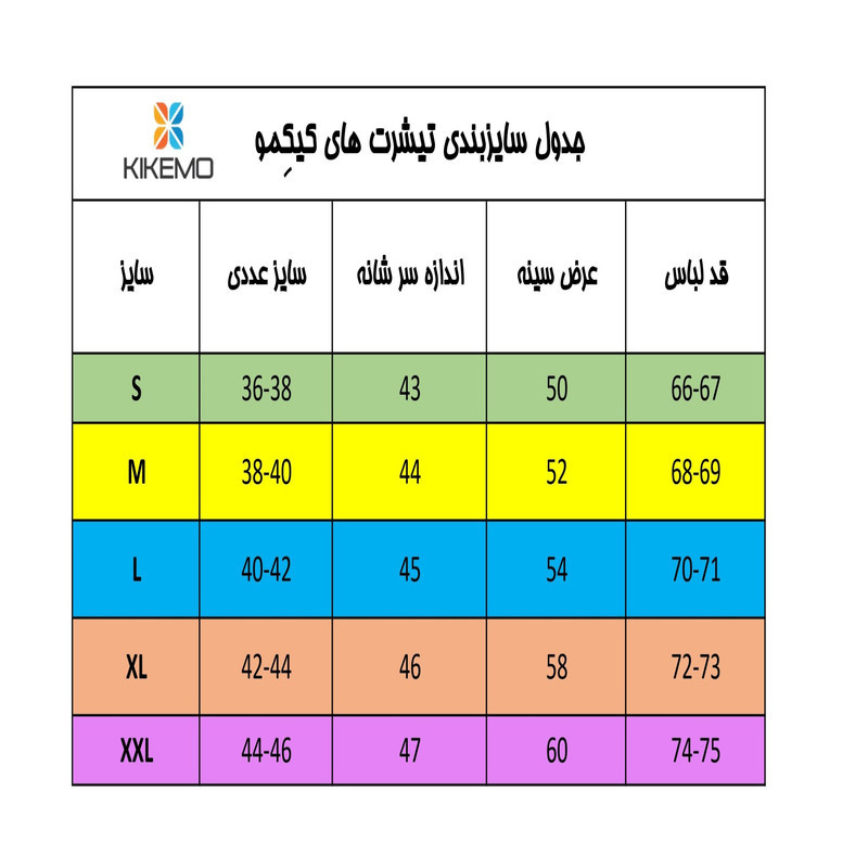 تی شرت آستین کوتاه مردانه کیکمو کد KMT-021201