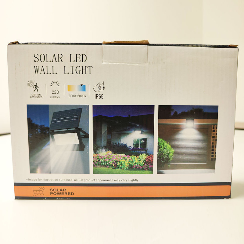 پروژکتور خورشیدی 20 وات مدل IP65 طرح شارژی بدون سیم کد S-0082