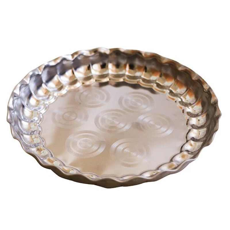 سینی مدل استیل کنگره مجموعه 6 عددی