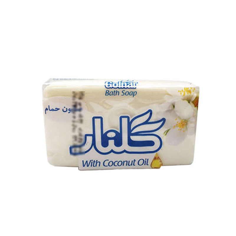 صابون شستشو مرطوب‌کننده بدن گلنار مدل YBX  مناسب برای پوست معمولی وزن 130 گرم بسته 5 عددی