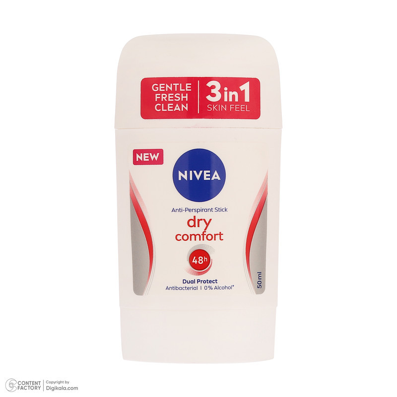 استیک ضد تعریق زنانه نیوآ مدل Dry Comfort با رایحه شیرین حجم 50 میلی لیتر