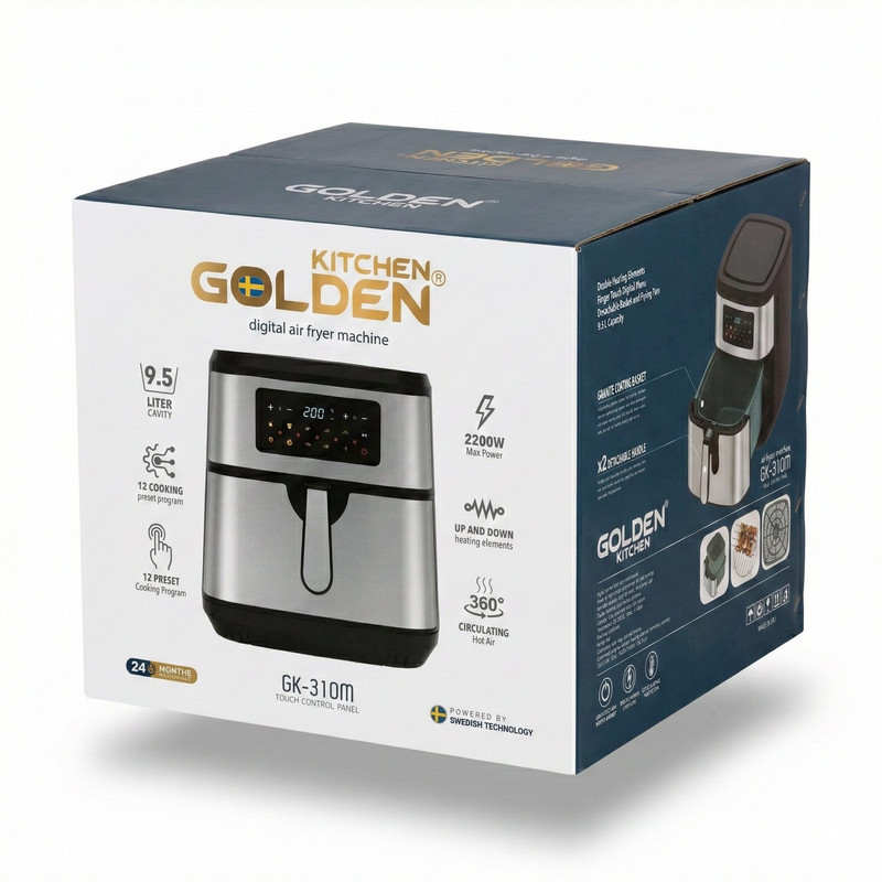 هواپز 9.5 لیتری گلدن کیچن مدل Gk310M
