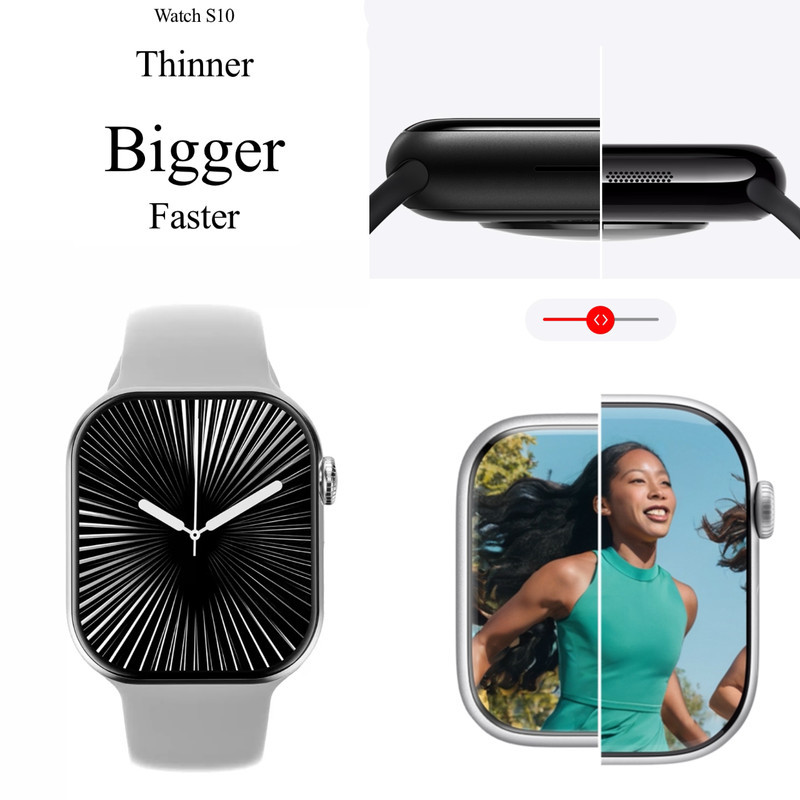 ساعت هوشمند 49 میلیمتری میکروویر مدل Watch11X با بند سیلیکونی