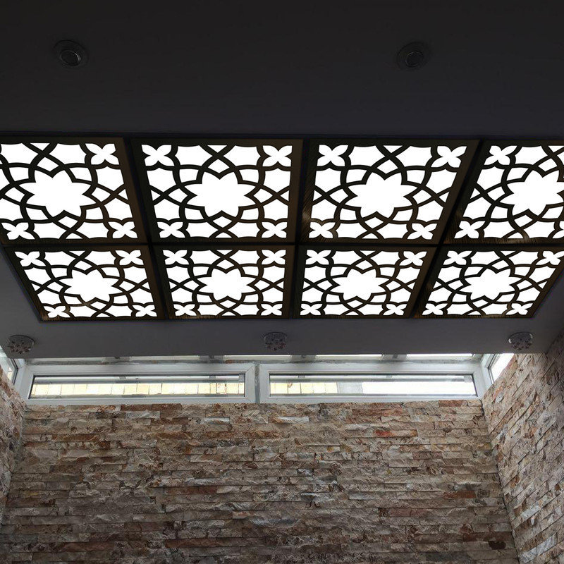 تایل سقفی آسمان مجازی بنی دکو مدل  MC  01 اندازه 60x60 سانتی متر