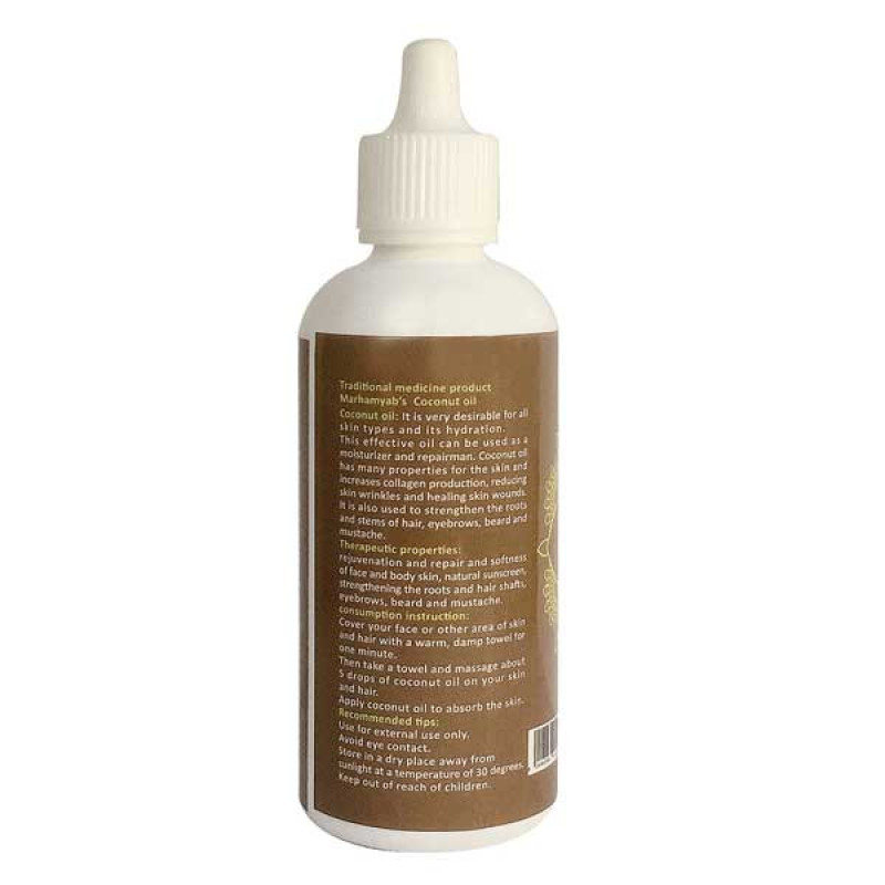 روغن تقویت مو ریش و سبیل مرهم یاب مدل نارگیل حجم 80 میلی لیتر