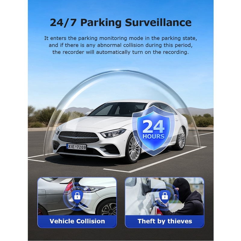 دوربین ثبت وقایع خودرو هونک مدل HK-C9-GPS-4G