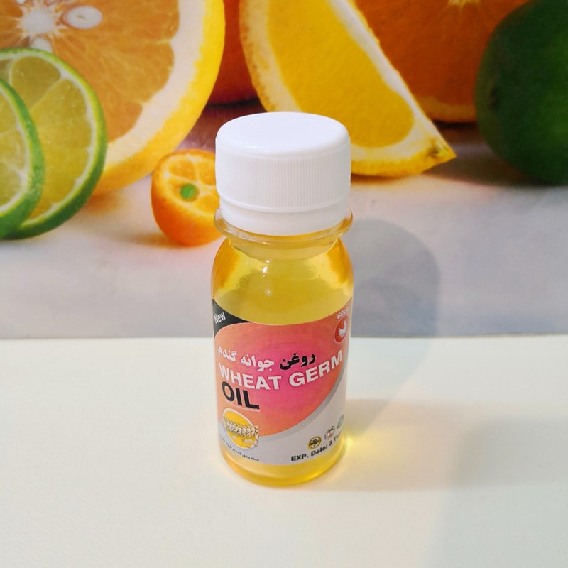 روغن جوانه گندم پامکا مدل پایه حجم 60 میلی لیتر