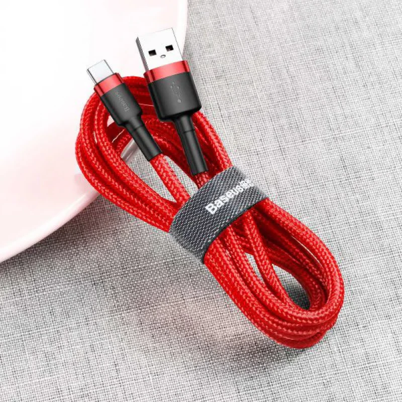 کابل تبدیل USB به USB-C باسئوس  مدل CATKLF-CG1 Cafule طول 2 متر