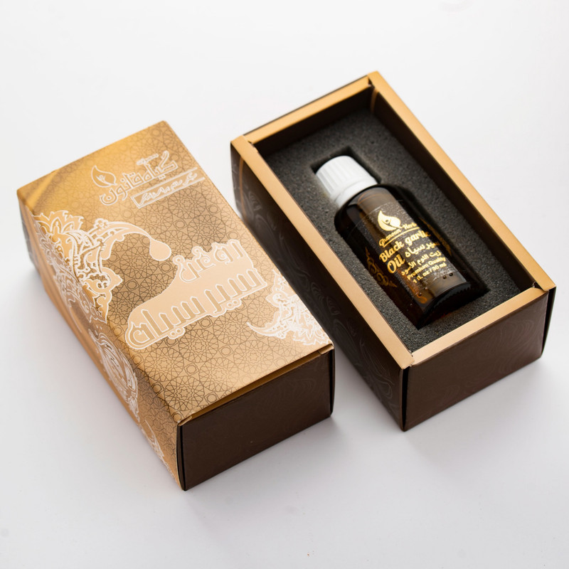 روغن مو گیاه قانون مدل  سیر سیاه حجم 30 میلی لیتر