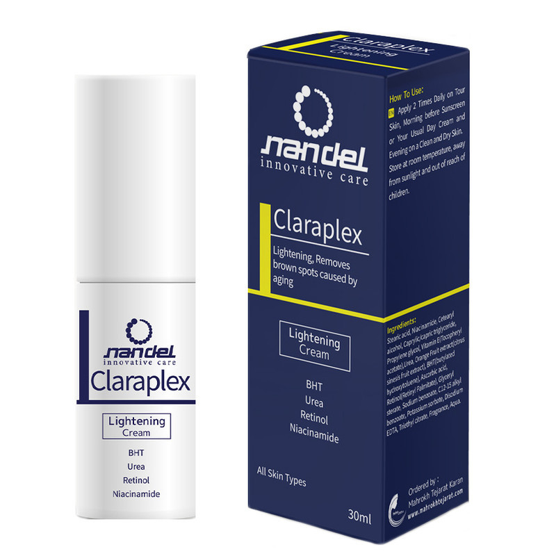 کرم روشن کننده ناندل مدل Claraplex حجم 30 میلی لیتر