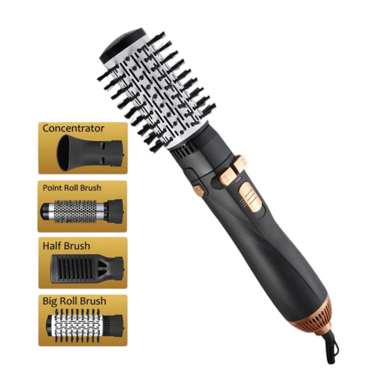 سشوار برس‌دار چرخشی 1800 وات موهیر مدل MO-8 1800w new